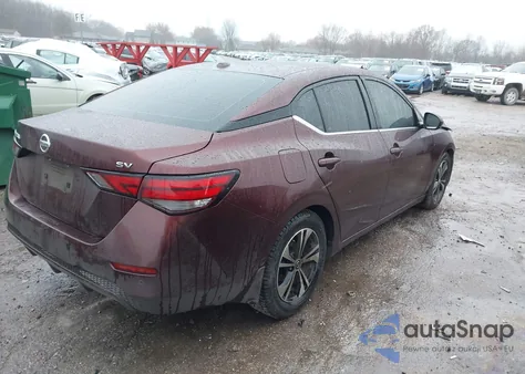 2020 Nissan Sentra Sv Xtronic Cvt z USA, uszkodzony, nr VIN 3N1AB8CVXLY245910